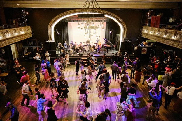 Dancers at Seattle's Century Ballroom
