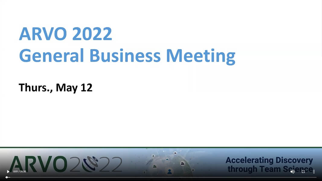 General business meeting slide