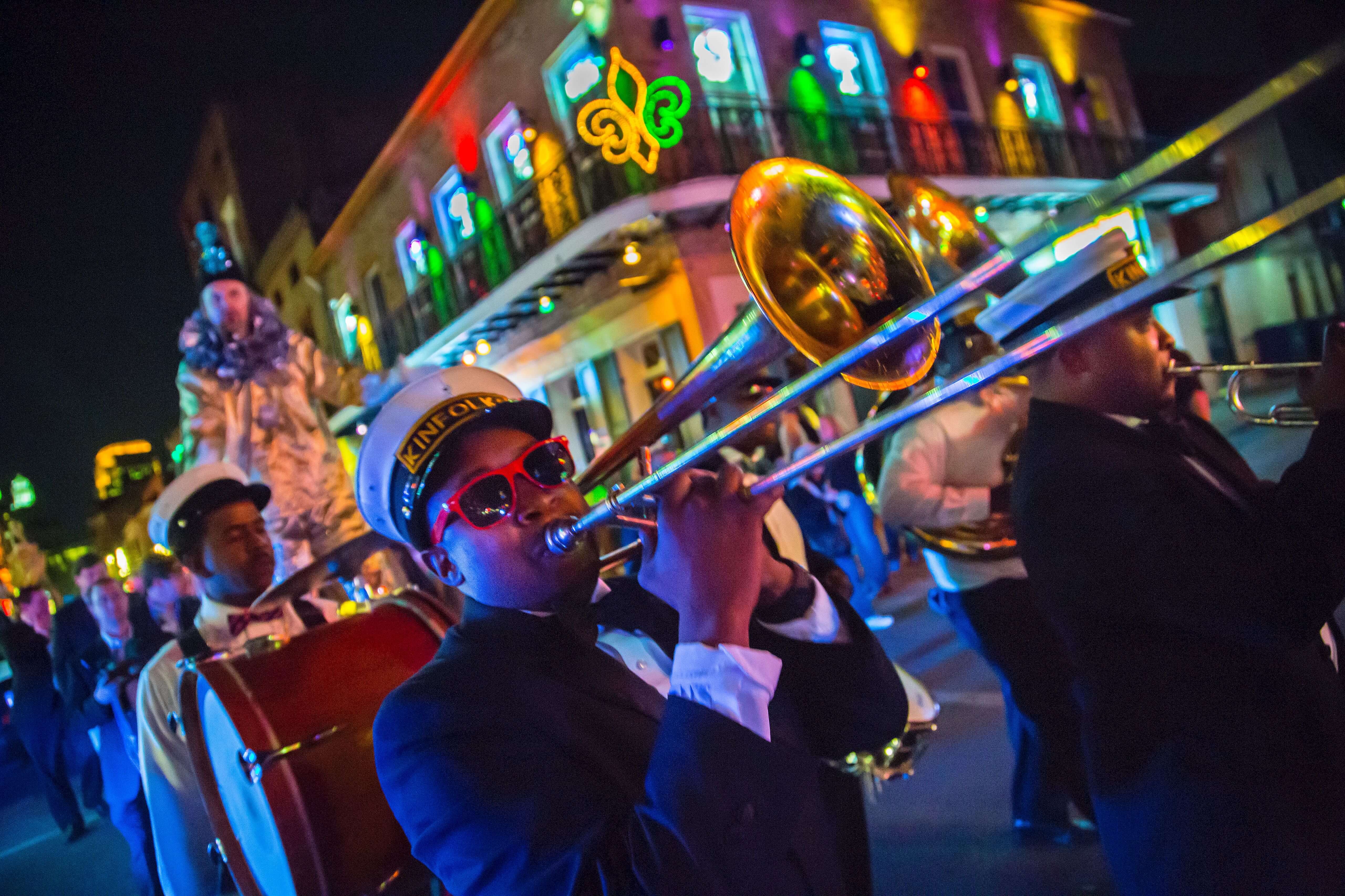 New Orleans brass band