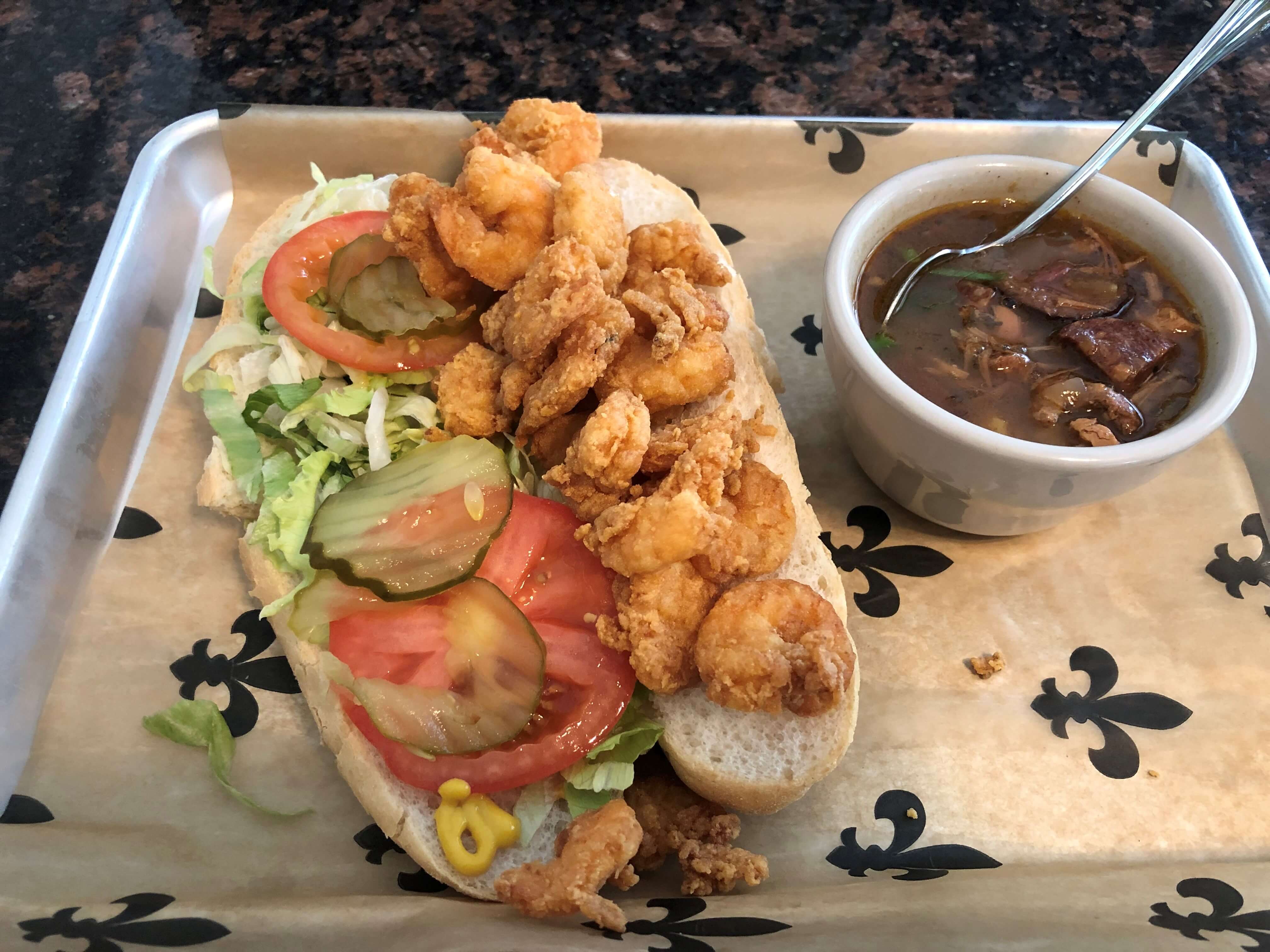 shrimp po boy