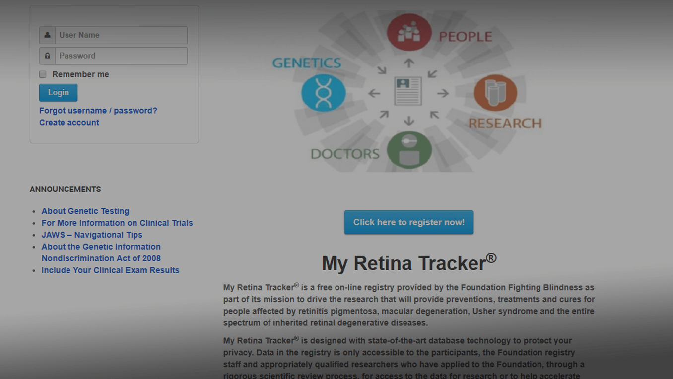 Retinal Tracker