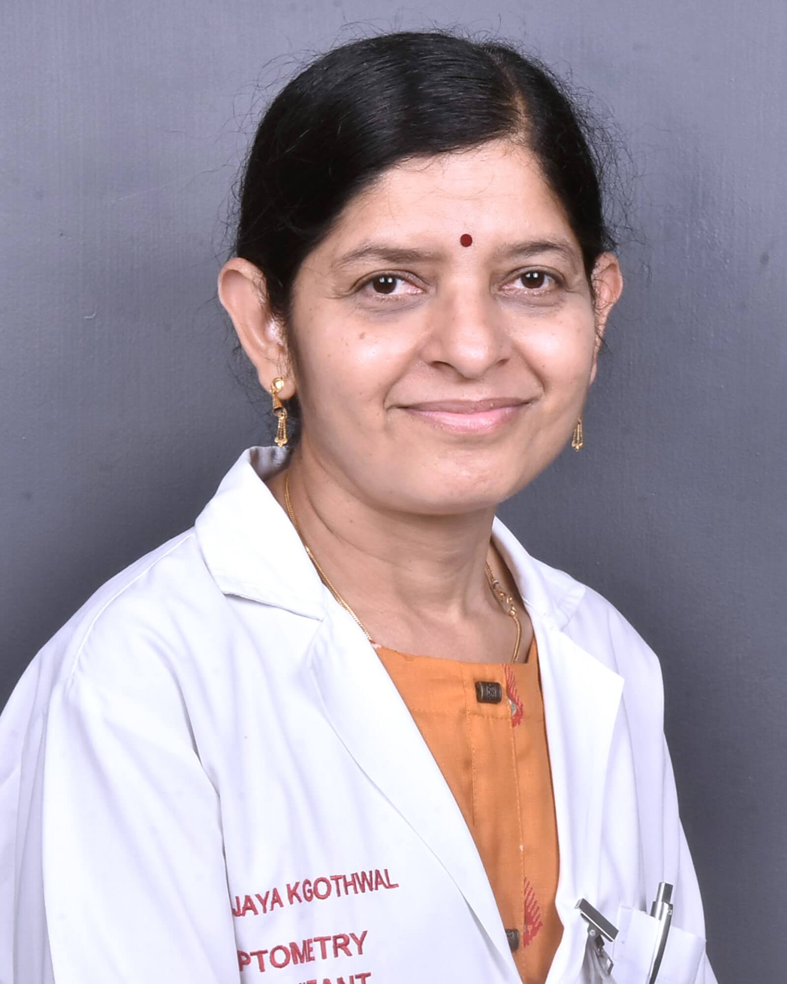 Vijaya K. Gothwal, PhD, FAAO, Dipl AAO (LV)