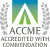 ACCME Accreditation with Commendation logo